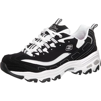 Image de Skechers D Lites Biggest Fan 11930BKW Kleur: Zwart Maat: 41 EU