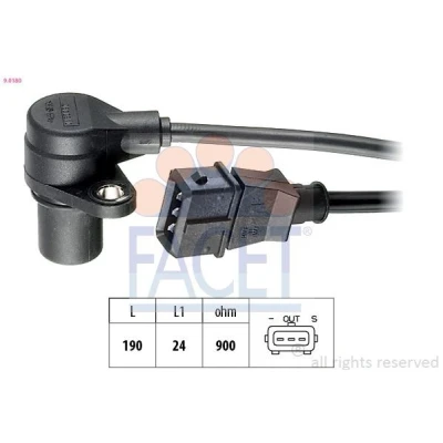 Afbeelding van FACET 9.0180 Impulsgever Made in Italy OE Equivalent HONDA: CIVIC 6 Hatchback