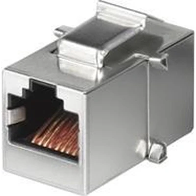 Afbeelding van Goobay Keystone Module RJ45 koppeling/connector CAT 5e, STP 15,95 mm breed, 2x bus (8P8C)