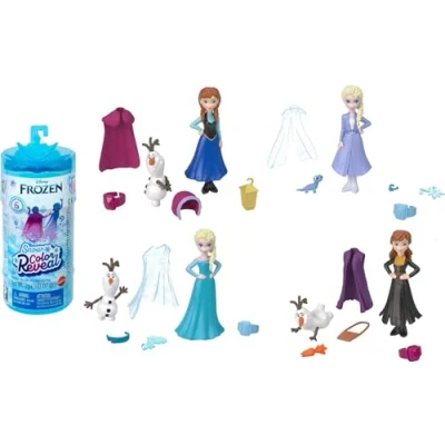 Image de Poupée Disney Princess Color Reveal des Neiges Modèle aléatoire