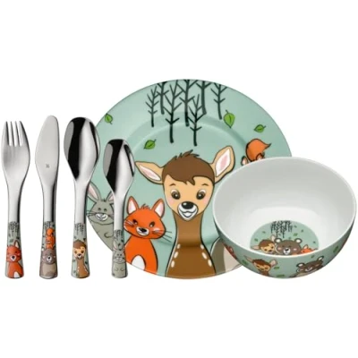 Afbeelding van WMF Kids Kinderbestekset 6 Delig Forest Friends