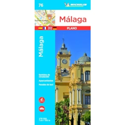 Afbeelding van Malaga Michelin City Plan 76