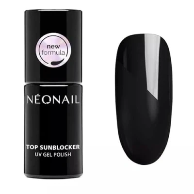Afbeelding van NEONAIL semi permanente nagellak, 7,2 ml, uv gelnagellak, permanent, top sunblocker pro coat, gel, toplaag, UV, nail art