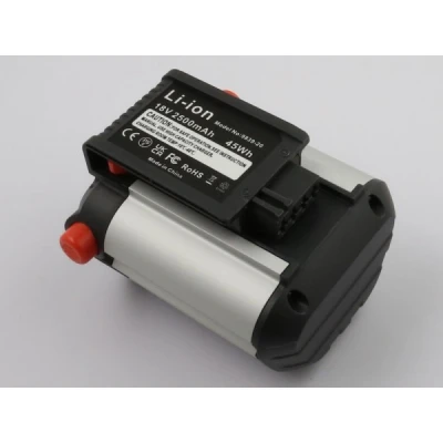 Afbeelding van Accu geschikt voor Gardena HeartBeat System 18V, Li ion, 2500mAh, 45Wh