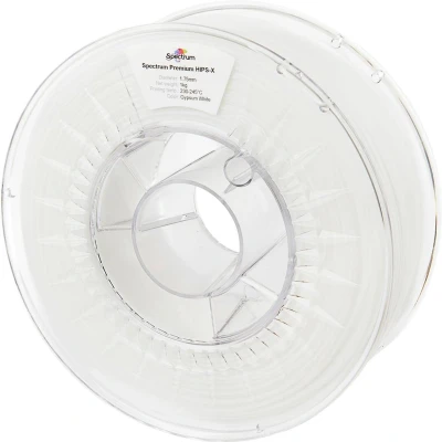Afbeelding van Spectrum HIPS X 1,75 mm (HIPS, 1.75 mm, 1000 g, Wit), 3D print filamenten, Wit