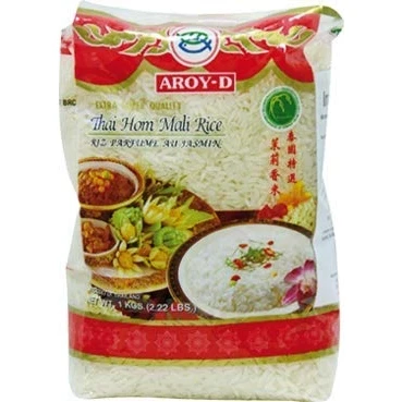 Afbeelding van Aroy D 100% langkorrelige geurrijst 1 verpakking (1 x kg)