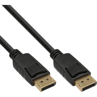 Afbeelding van DeLOCK Premium DisplayPort kabel versie 1.2 (4K 60 Hz) / zwart 10 meter