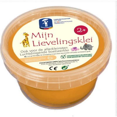 Afbeelding van Feuchtmann Mijn Lievelingsklei oranje, 500gr.