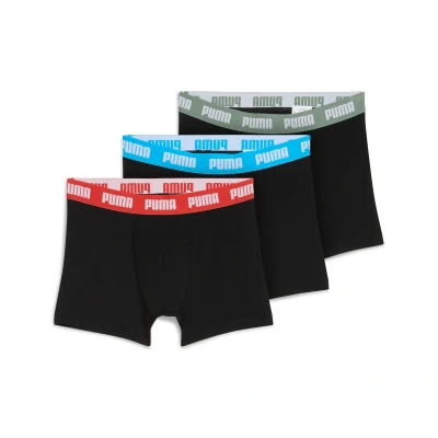 Afbeelding van Puma MEN Everyday Boxer 3 PACK Onderbroeken, Heren, Maat: Medium, Black combo