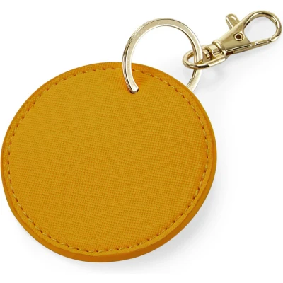 Afbeelding van BagBase Boutique Circular Key Clip BG745 Mustard