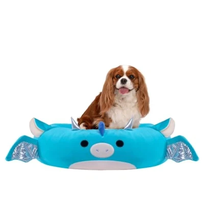 Afbeelding van Squishmallows Origineel huisdierbed Tatiana de draak 61 cm ultrazacht pluche bed voor huisdieren