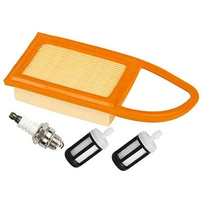 Afbeelding van OxoxO luchtfilter met Fuel Spark Plug voor Stihl br500 br550 br600 backpack blowers vervangt 4282 141 0300 0300b