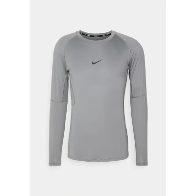 Afbeelding van Nike Performance Longsleeve, Heren, Maat: XXL, Smoke grey/black)