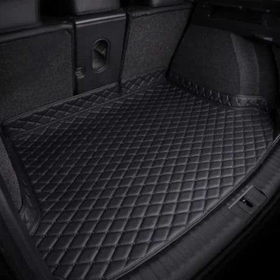Afbeelding van NOLLAM tapis de coffre pour Chery Omoda 5 C5 2022, 2023 et 2024, en cuir, imperméable, résistant aux rayures, antidérapant, D noir