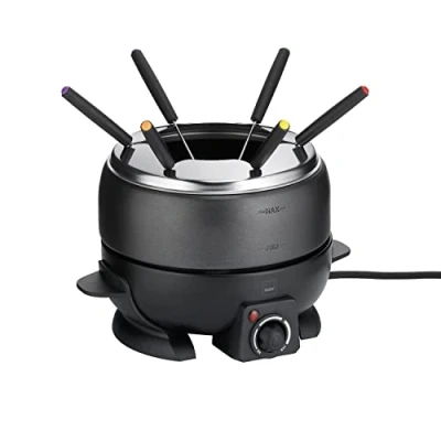 Afbeelding van Fondue Set, Elektrisch, 6 Personen, Zwart Kela Simplon