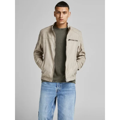 Afbeelding van Jack &amp; Jones Jjerocky NOOS Jas, Heren, Maat: Small, Beige