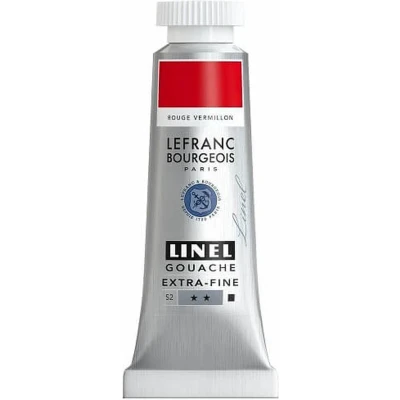 Afbeelding van Lefranc &amp; Bourgeois Linel Gouache Extra Fine Red Vermilion Hue 171 14ml