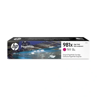 Image de HP 981X cartouche PageWide Magenta grande capacité authentique