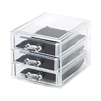 Afbeelding van Compactor Cosmetische en sieraden organizer, transparant, 12,3 x 15 10,7 cm