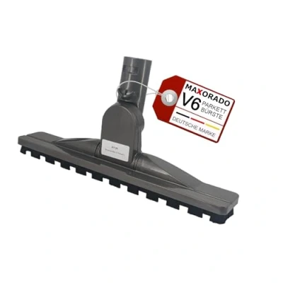 Afbeelding van Maxorado parketmondstuk geschikt voor Dyson V6, DC23, DC32, DC19T2, DC29, harde vloerzuigmond parketborstel opzetstuk stofzuigers