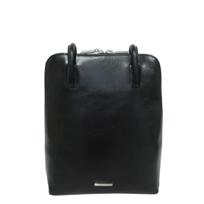 Afbeelding van Claudio Ferrici Classico Backpack black Damestas