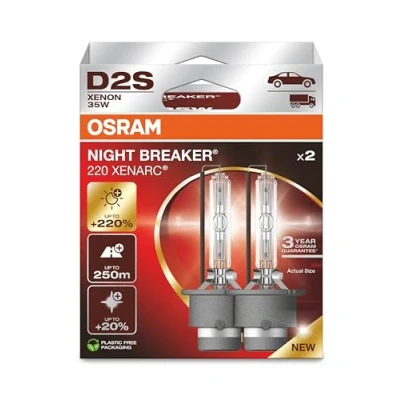 Afbeelding van Osram D2S Night Breaker 220 Xenarc +220% Xenonlampen