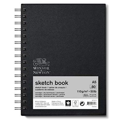 Afbeelding van Winsor &amp; Newton Schetsblok A5 Spiraal