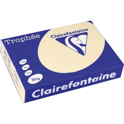 Afbeelding van Clairefontaine Trophée gekleurd papier, A4, 80 g, 500 vel, gems papier