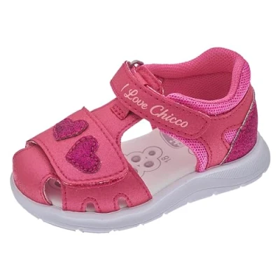 Afbeelding van Chicco Sandaal met dubbele klittenbandsluiting, fuchsia, meisjes, design in Italië, Fuchsia (5)