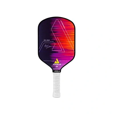 Afbeelding van JOOLA Ben Johns Hyperion CAS 13.5 pickleball racket carbon schuuroppervlak met hoge korrel en rotatie, verlengde handgreep, 13,5 mm peddel polypropyleen honingraatkern,