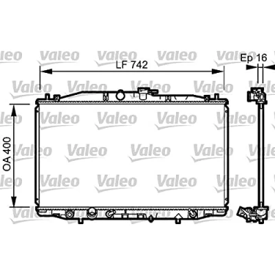 Afbeelding van Valeo Radiateur 735049