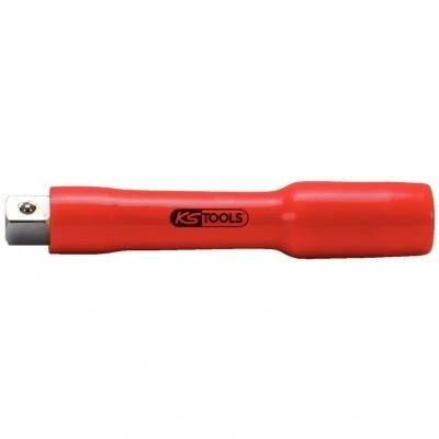 Afbeelding van KS Tools, Dopsleutel + dopmoer, 1/2&quot;&quot; geïsoleerd verlengstuk, schroefslot, 125mm
