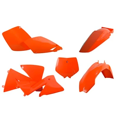 Afbeelding van Polisport Plastickit KTM EXC125 EXC200 EXC250 EXC300 EXC400 EXC520 2001 2002 EXC380 Origineel Oranje