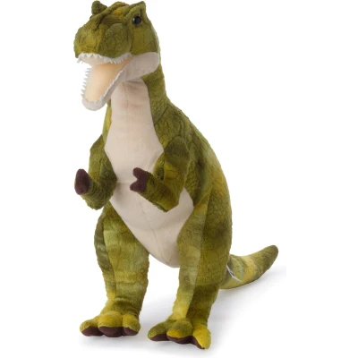 Afbeelding van WWF T Rex knuffel 33 cm in de kleur Groen