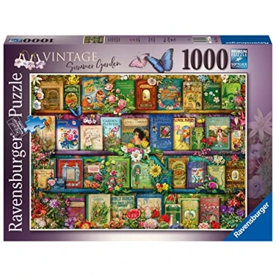 Image de Puzzle 1000 pièces Ravensburger Livres de jardinage