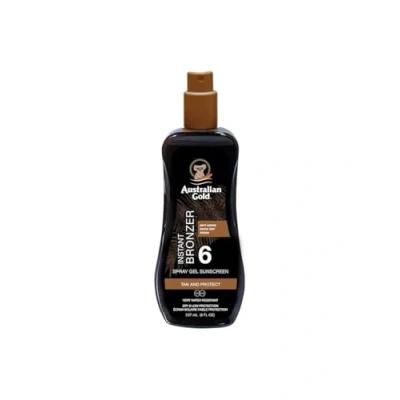 Afbeelding van Australian Gold SPF 6 Gel Plus Bronzer Spray 237 ml