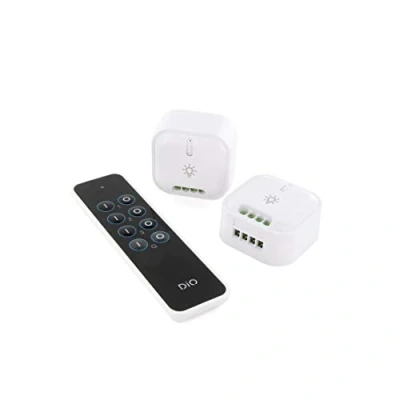 Afbeelding van DiO Connected Home Set van 2 verlichtingsmodules aan/uit en afstandsbediening