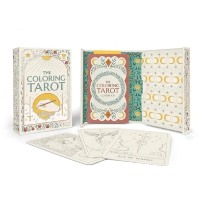 Afbeelding van The Coloring Tarot: A Deck and Guidebook to Color Create