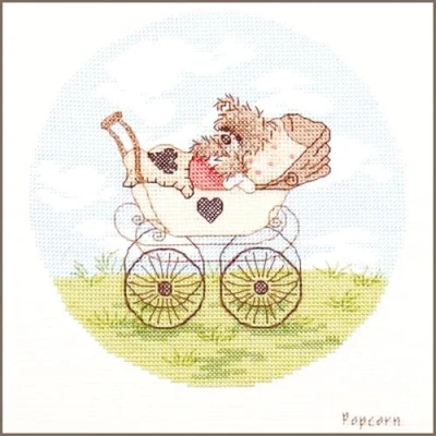 Afbeelding van Telpakket kit Popcorn Baby Vervaco PN 0011193