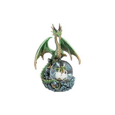 Afbeelding van Nemesis Now Emerald Oracle Sneeuwbol, 19 cm, groen