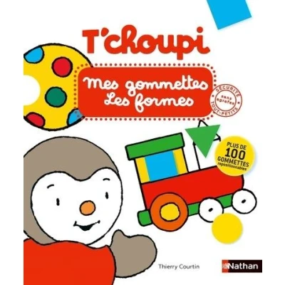 Image de T&#039;choupi mes gommettes Les formes