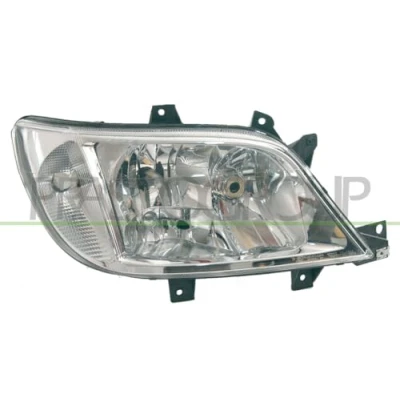 Afbeelding van PRASCO ME9174913 Koplampen rechts H3, H7 Transparent Met mistlampen voor rechtsrijdend verkeer lamphouder Zonder afregelmotor LWR