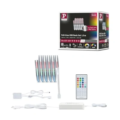 Afbeelding van Paulmann, LED strips, MaxLED 1000 Full Line COB Stripe Set (150 cm, Interieur)
