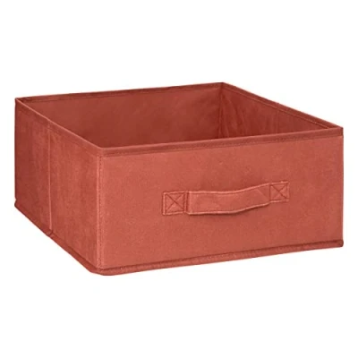 Afbeelding van 5Five Opbergmand/kastmand 14 liter bordeaux rood 31 x 15 cm Vakkenkast manden
