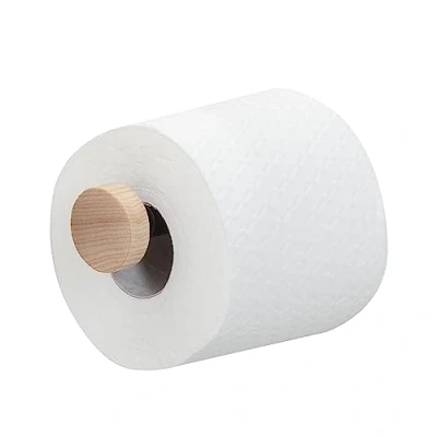 Afbeelding van Tiger Sem Toiletpapierhouder, zwart/eiken
