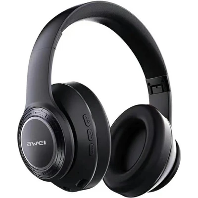 Afbeelding van AWEI Bluetooth A300BL on ear hoofdtelefoon zwart/zwart