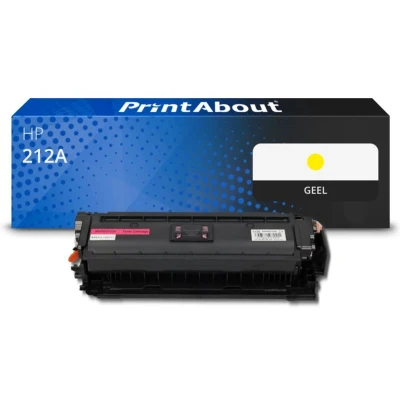 Afbeelding van Huismerk HP 212A (W2122A) Toner Geel