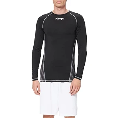 Afbeelding van Kempa Attitude LS Sportshirt performance Maat 140 Unisex zwart