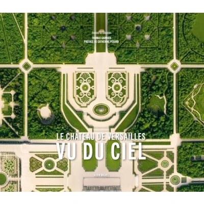 Afbeelding van Le chateau de versailles vu du ciel