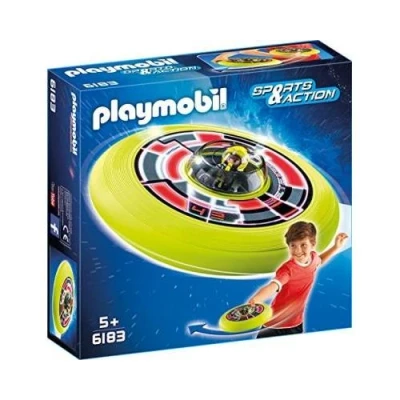 Image de Playmobil Sports &amp; Action 6183 Spationaute avec soucoupe volante